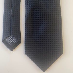 TOM FORD silk tie black on black